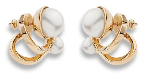 dior perlenohrringe|dior earrings double pearl.